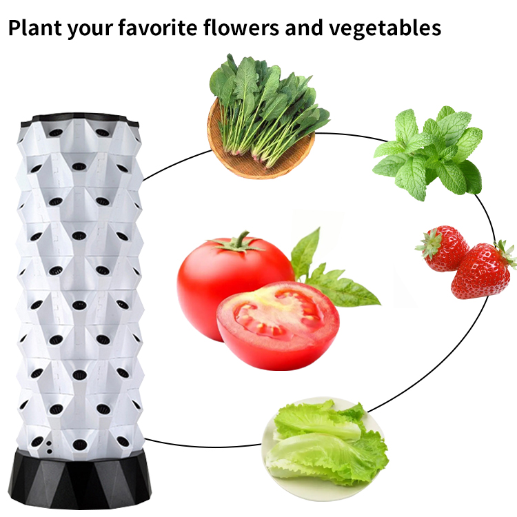 Smart Farm Hydroponics Kit Sel - Hydroponic Tower ulasan dan harga