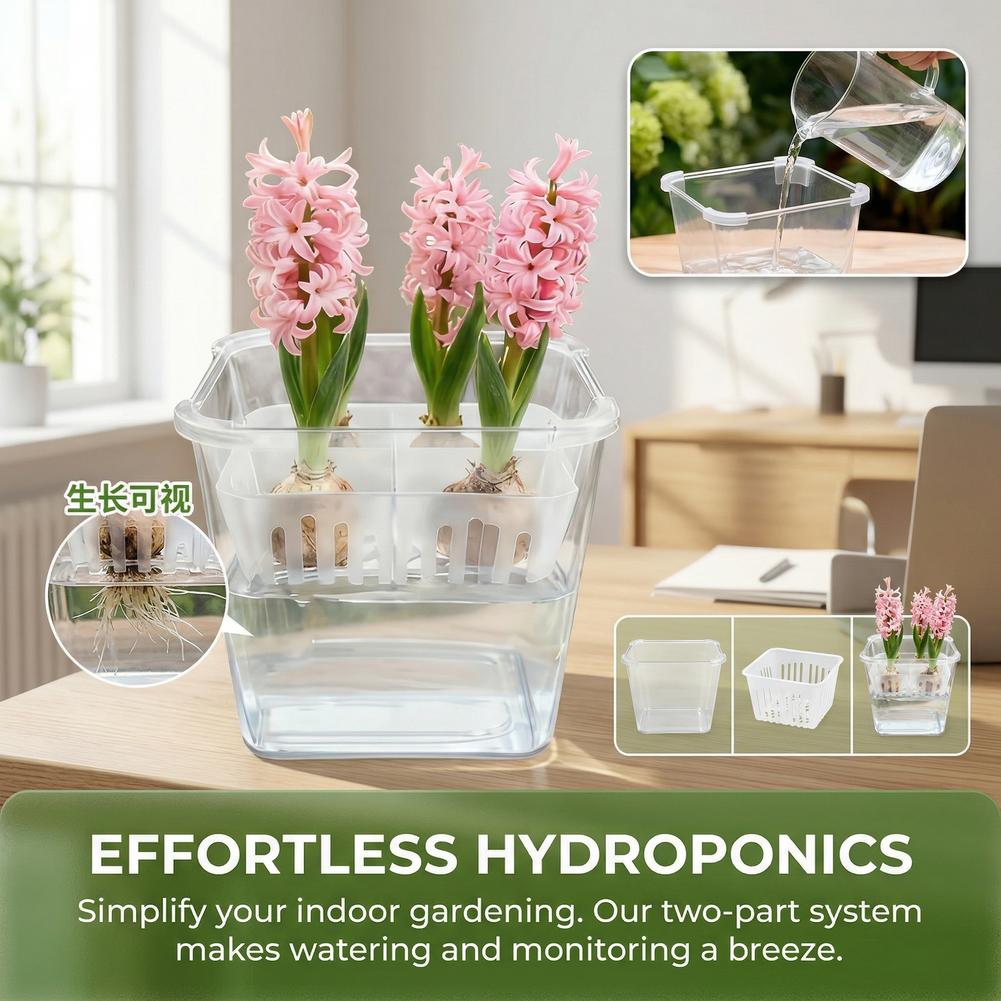 1pcs Hydroponic Planter Tulip  - Hydroponic Grow Pod ulasan dan harga