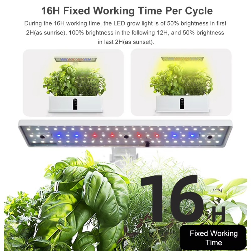 9 Pods Smart Hydroponics Growi - Grow Light Led ulasan dan harga