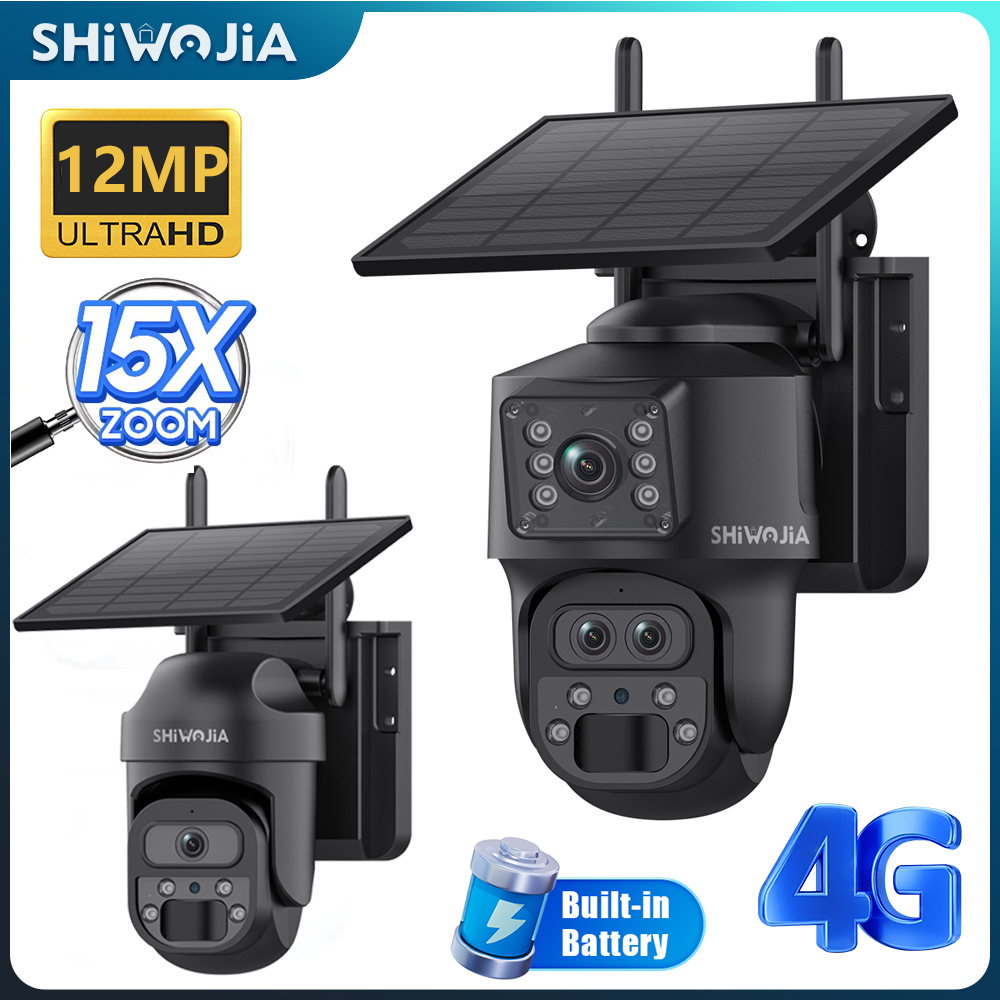 SHIWOJIA 15X ZOOM Solar Camera - Garden Camera ulasan dan harga