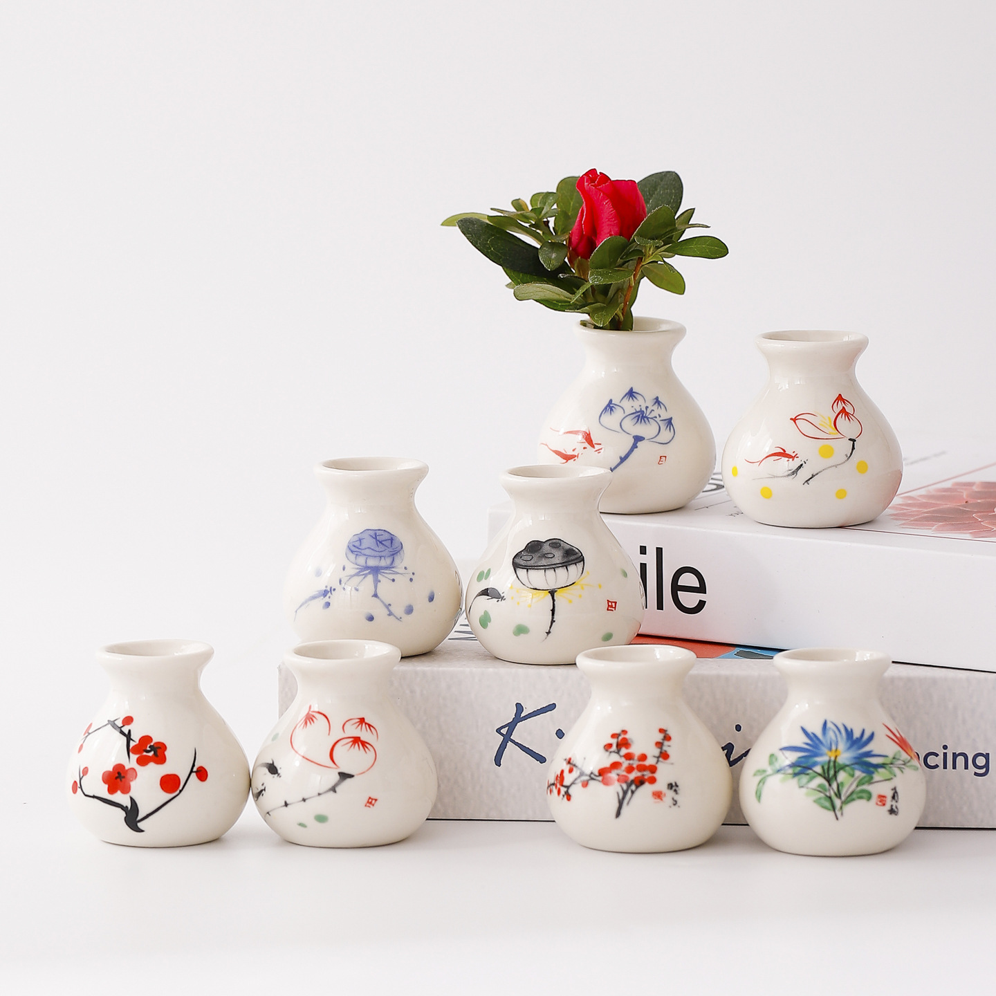 Retro Ceramic Vase Flower Vase - Hydroponic Grow Pod ulasan dan harga
